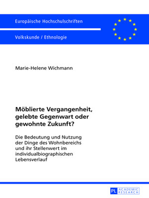 cover image of Moeblierte Vergangenheit, gelebte Gegenwart oder gewohnte Zukunft?